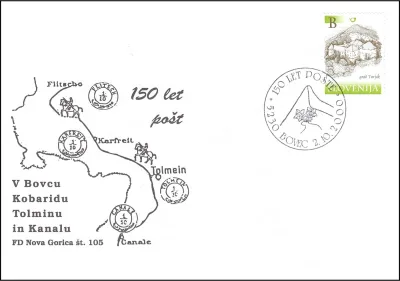 150 LET POŠTE BOVEC